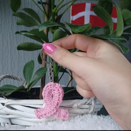 Awareness Ribbon Keyring