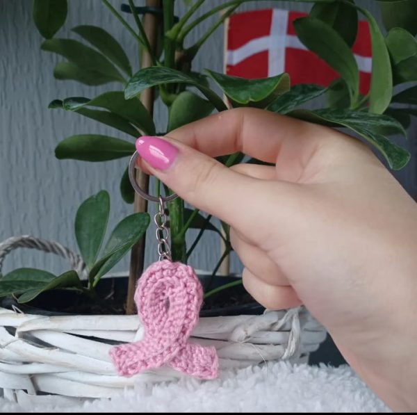 Awareness Ribbon Keyring