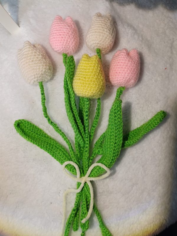 Pastel Tulip Bouquet - Image 3